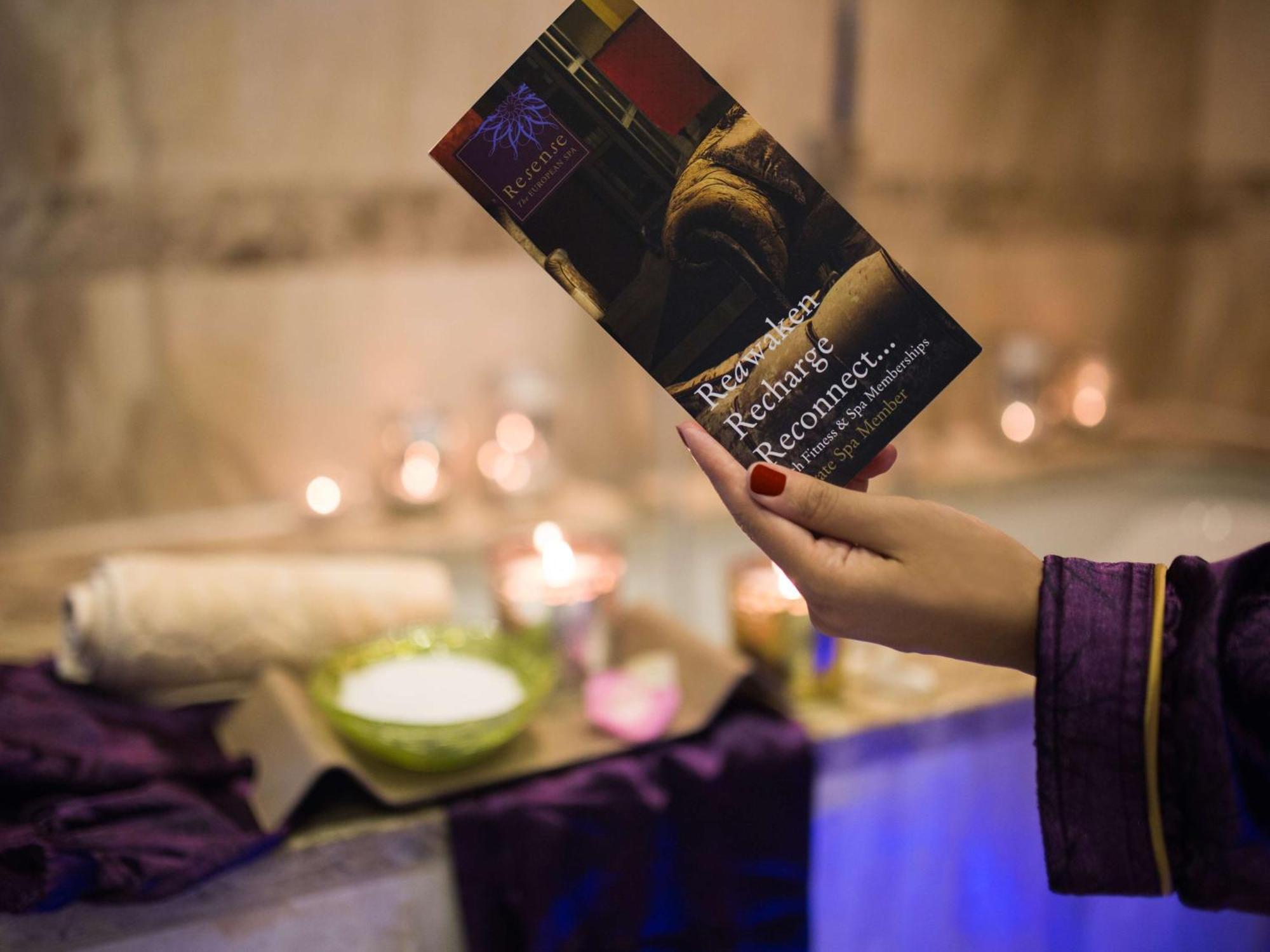 Royal Maxim Palace Kempinski Kair Zewnętrze zdjęcie A brochure for a spa